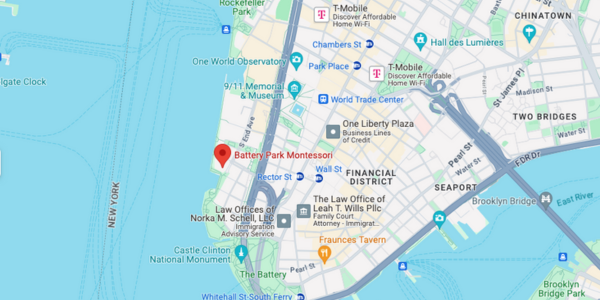 battery park montessori school location